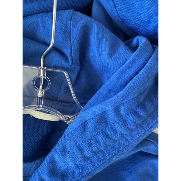 Nike Standard Issue Splatter FleeceHoodie Mens Size L Game Royal Blue DM8007
